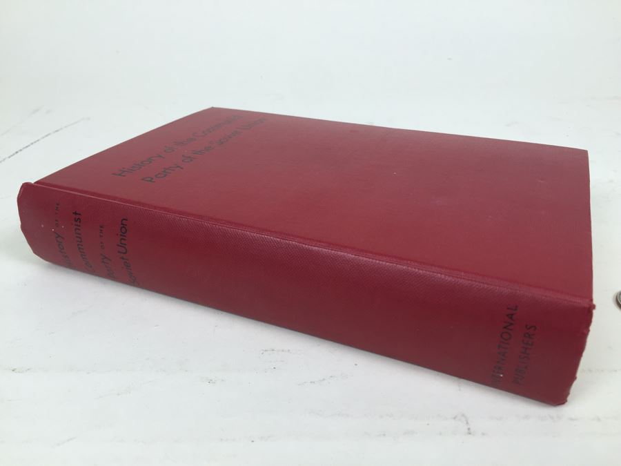 History Of The Communist Party Of The Soviet Union International Publishers, New York 1939 [Photo 1]