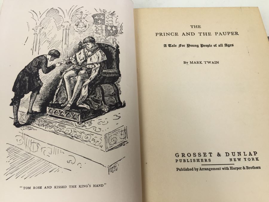 The Prince And The Pauper Mark Twain 1909