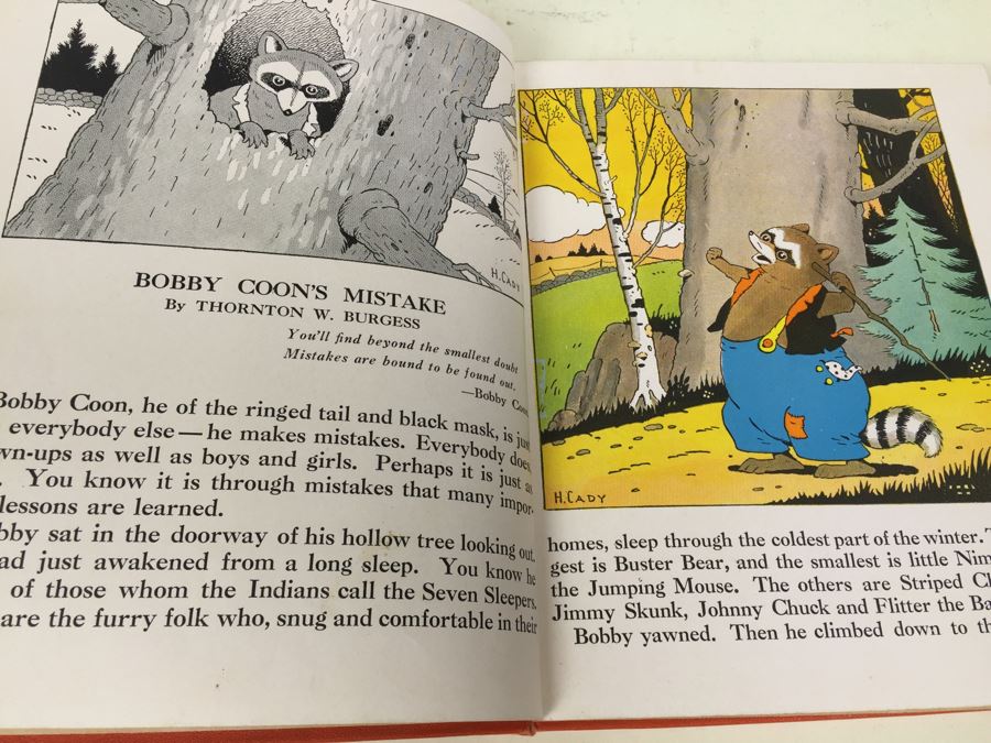 Thornton Burgess Animal Stories Book Illustrated By Harrison Cady 1942 [Photo 3]