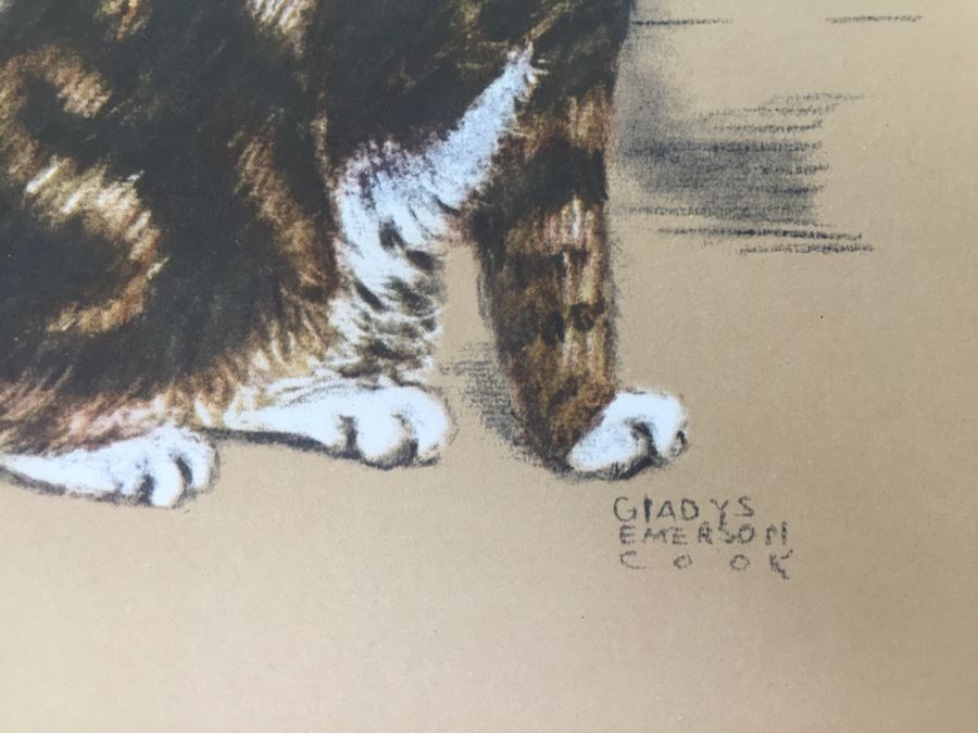 Hiram And Other Cats Drawings By Gladys Emerson Cook 1941 [Photo 8]