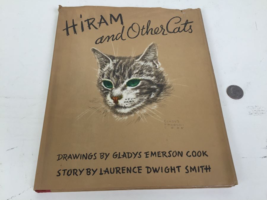 Hiram And Other Cats Drawings By Gladys Emerson Cook 1941 [Photo 1]