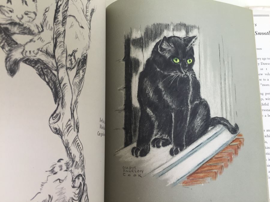 Hiram And Other Cats Drawings By Gladys Emerson Cook 1941 [Photo 10]