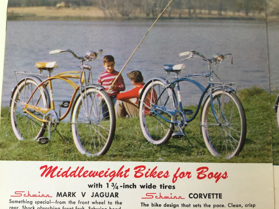 Schwinn Bicycle Product Brochure From 1964 Deluxe Sting-Ray [Photo 13]