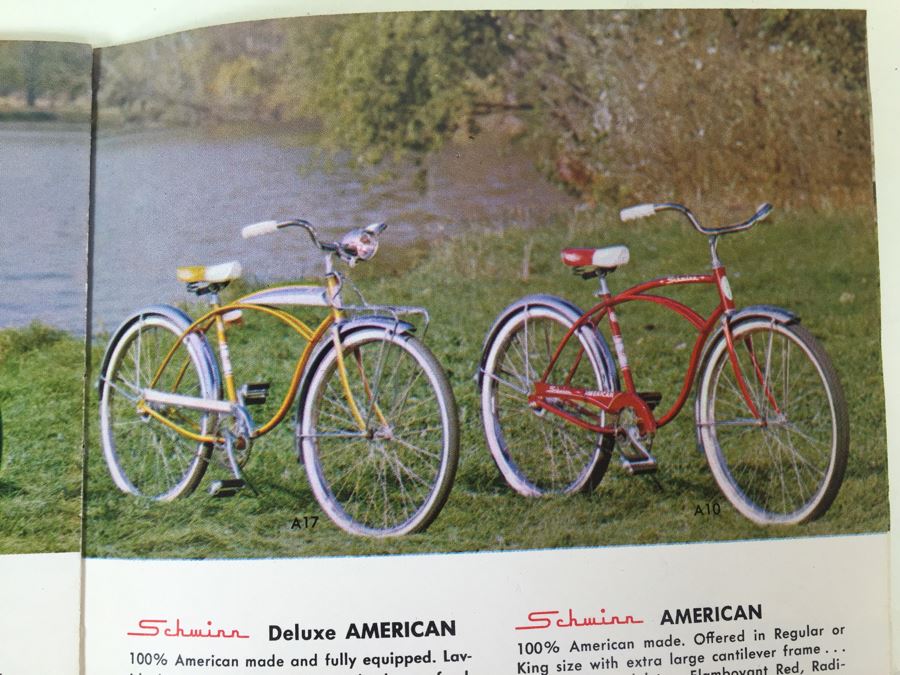 Schwinn Bicycle Product Brochure From 1964 Deluxe Sting-Ray [Photo 16]
