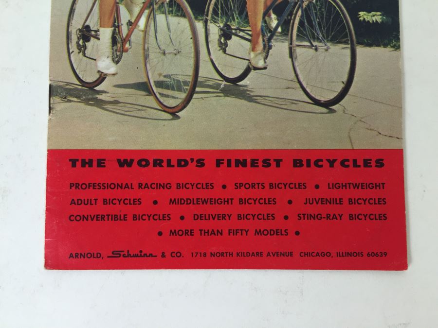 Schwinn Bicycle Product Brochure From 1964 Deluxe Sting-Ray [Photo 4]
