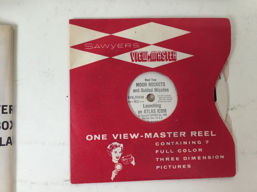 View-Master Disneylan Adventureland And Tomorrowland 1956-1959 And Launching An Atlas ICBM [Photo 5]