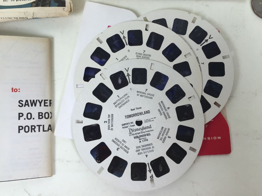 View-Master Disneylan Adventureland And Tomorrowland 1956-1959 And Launching An Atlas ICBM [Photo 3]