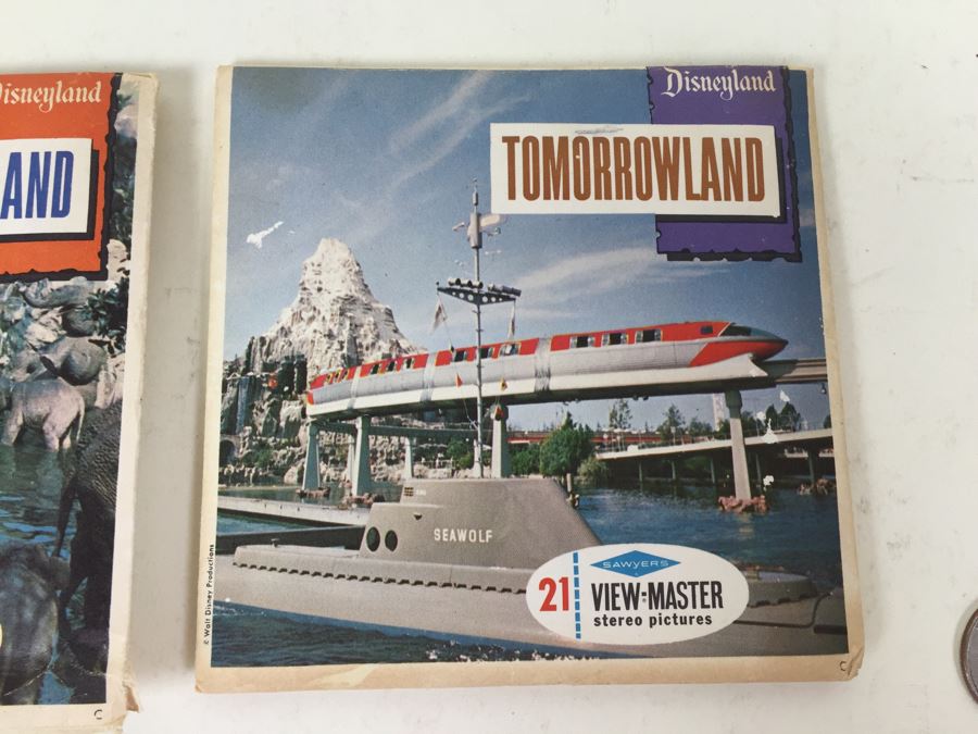 View-Master Disneylan Adventureland And Tomorrowland 1956-1959 And Launching An Atlas ICBM [Photo 2]