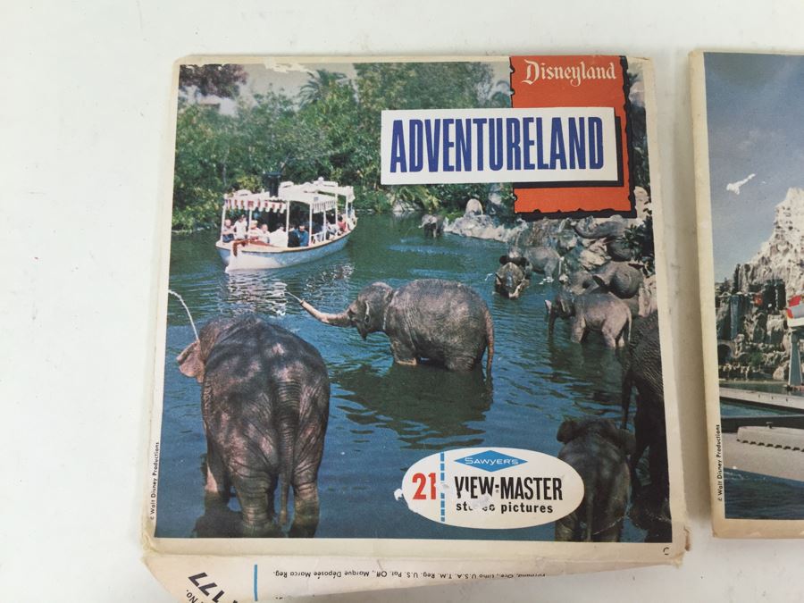 View-Master Disneylan Adventureland And Tomorrowland 1956-1959 And Launching An Atlas ICBM [Photo 4]