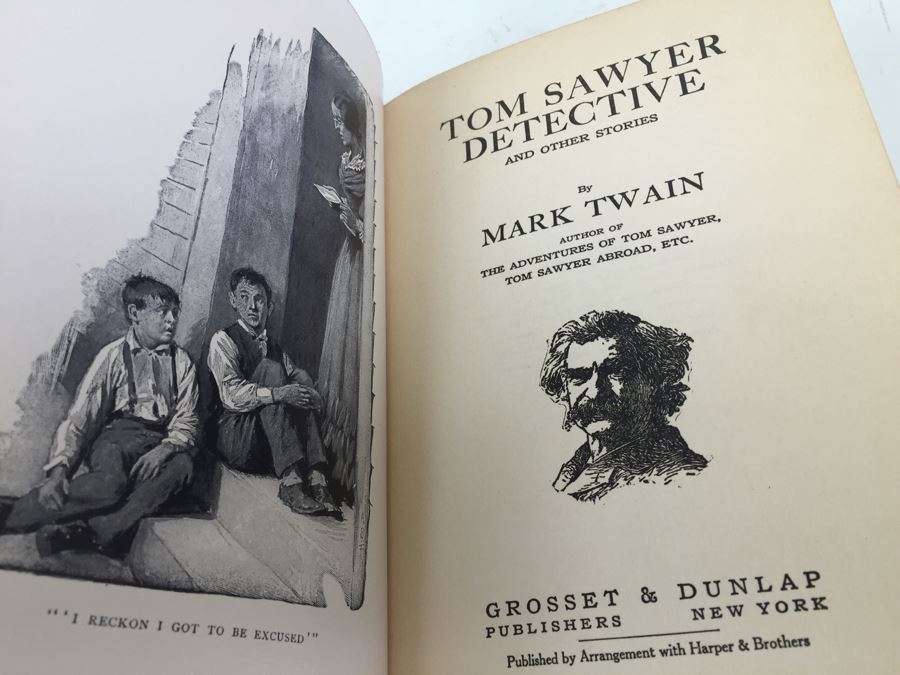 Tom Sawyer Detective By Mark Twain 1924 [Photo 2]