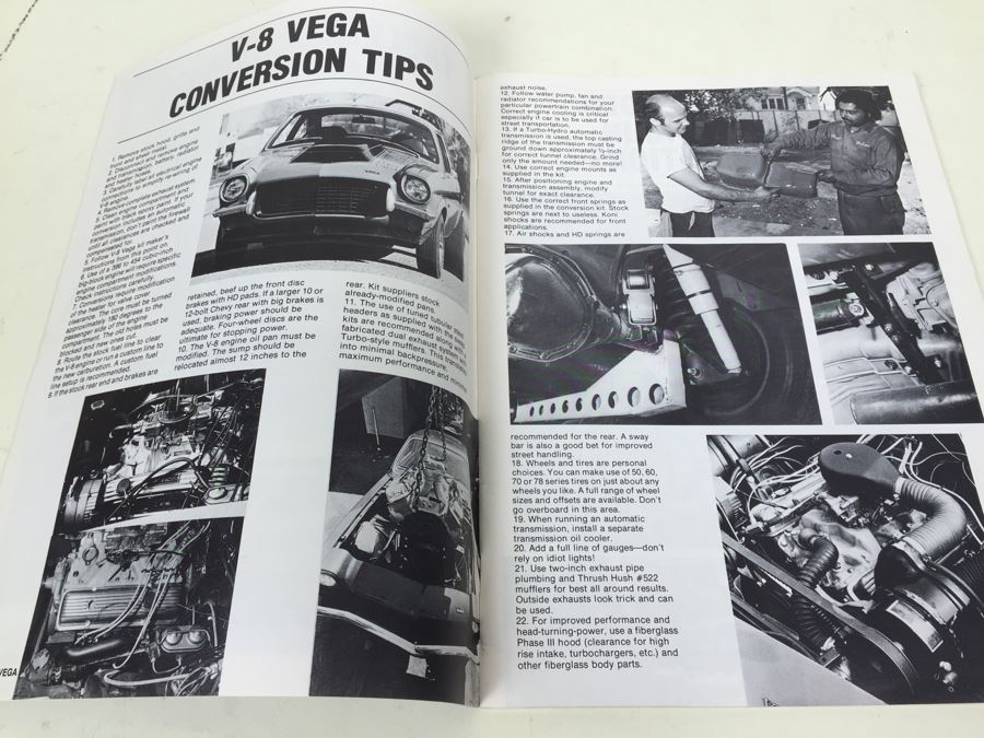 Chevy V-8 Vega How To Build The Ultimate Street And Street/Strip Machine By Martyn L. Schorr 1979 [Photo 5]