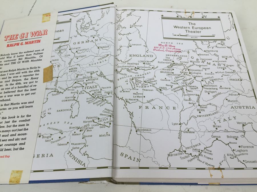 The GI War 1941-1945 By Ralph G. Martin First Edition Book 1967 [Photo 4]
