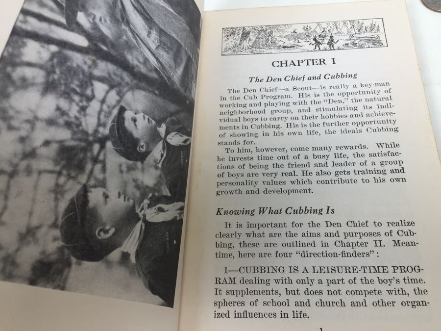 The Den Chief's Denbook Boy Scouts Of America 1937 And Patrol Leader's Program Notebook [Photo 8]