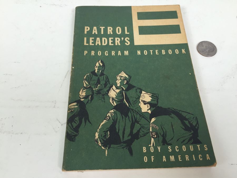 The Den Chief's Denbook Boy Scouts Of America 1937 And Patrol Leader's Program Notebook [Photo 10]