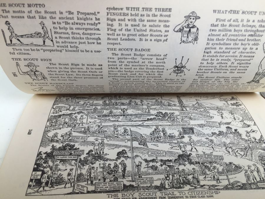 The Den Chief's Denbook Boy Scouts Of America 1937 And Patrol Leader's Program Notebook [Photo 9]