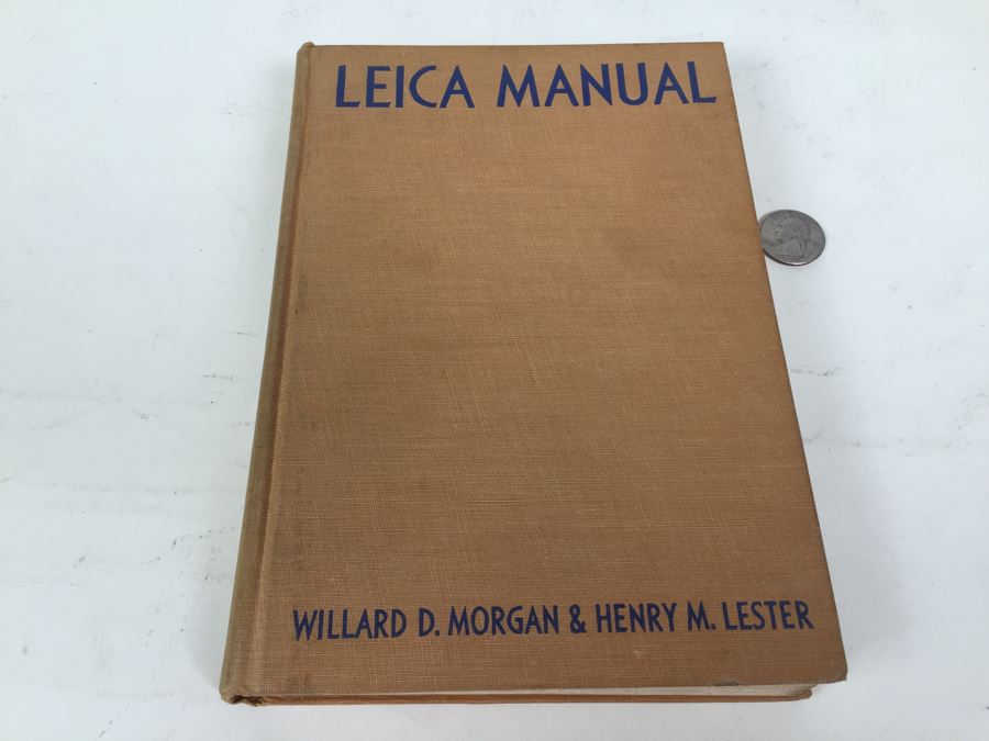 1951 The New Leica Manual By Willard D. Morgan And Henry M. Lester