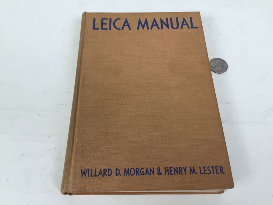 1951 The New Leica Manual By Willard D. Morgan And Henry M. Lester [Photo 1]