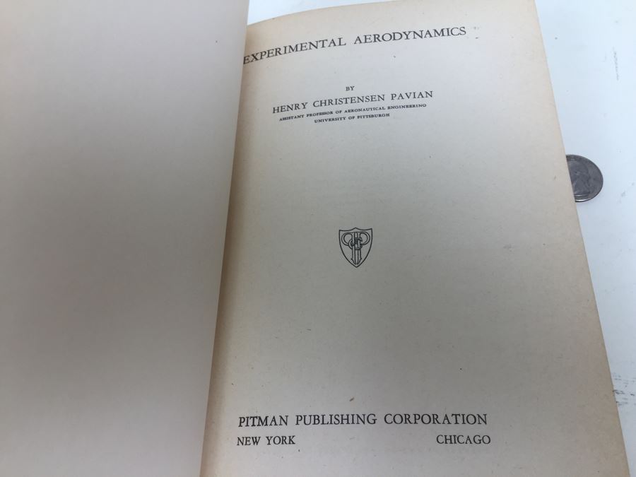 Experimental Aerodynamics By H. C. Pavian 1940 And Aeronautical Meterology By George F. Taylor 1943 [Photo 2]