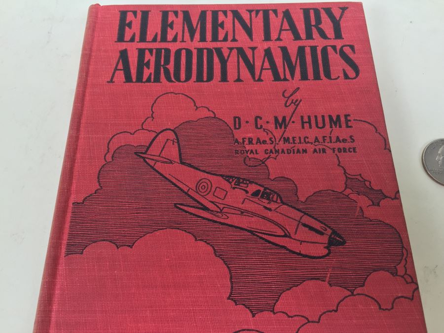 Elementary Aerodynamics By D. C. M. Hume 1941 [Photo 5]