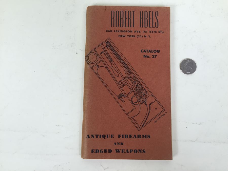 Robert Abels Antique Firearms And Edged Weapons Catalog No. 27 1949 [Photo 1]