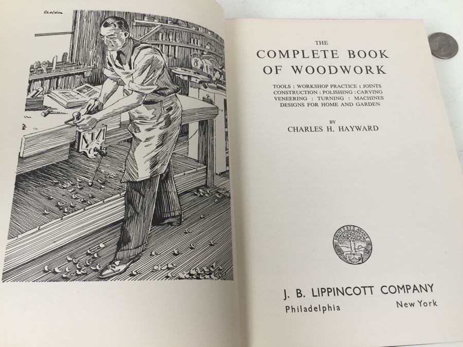 The Complete Book Of Woodwork By Charles H. Hayward 1955 [Photo 2]