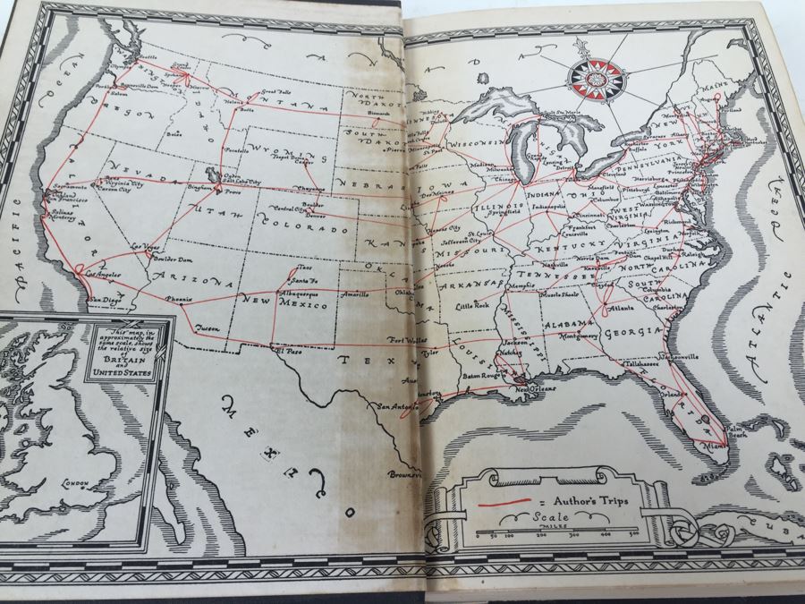 Inside U.S.A. By John Gunther First Edition Book 1947 [Photo 5]