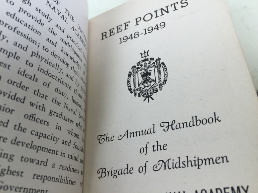 Reef Points 1948-1949 The Annual Handbook Of The Brigade Of The Midshipmen United States Naval Academy Annapolis, Maryland [Photo 5]
