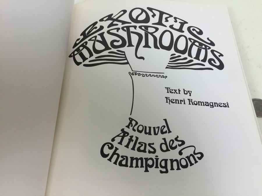 Exotic Mushrooms By Henri Romagnesi 1971 [Photo 5]