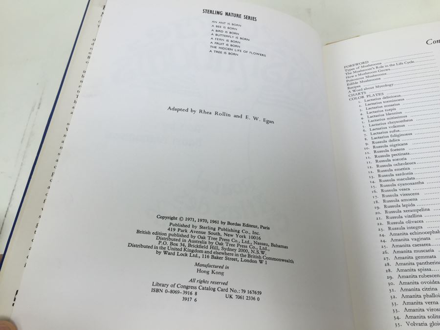 Exotic Mushrooms By Henri Romagnesi 1971 [Photo 6]