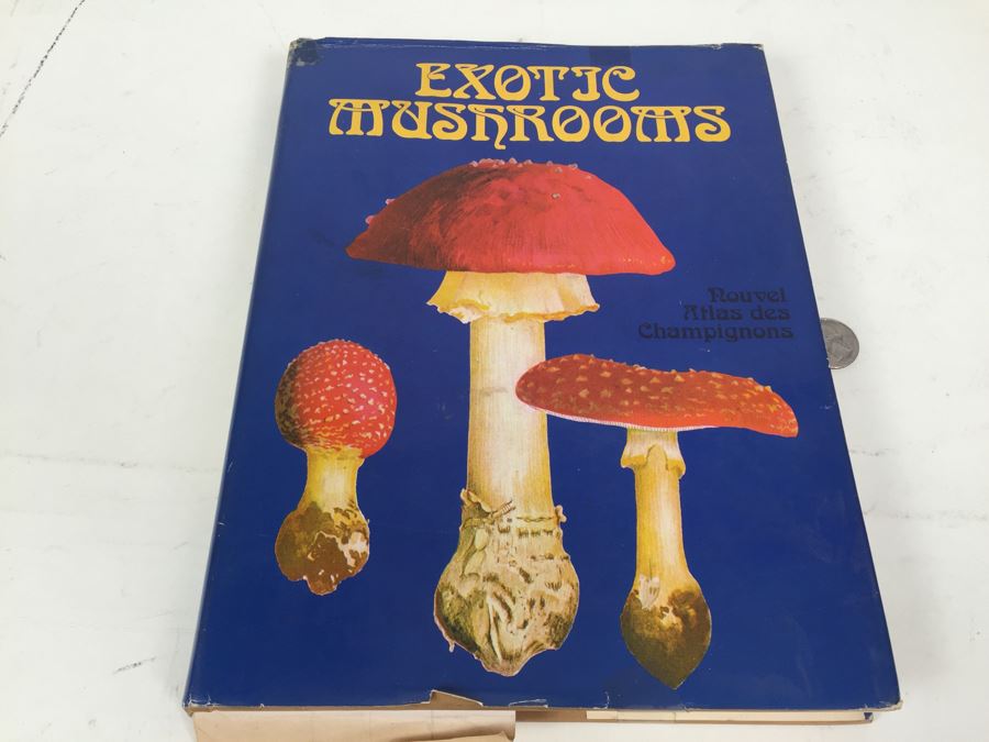 Exotic Mushrooms By Henri Romagnesi 1971