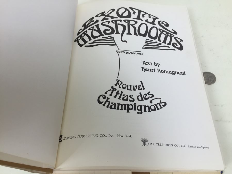 Exotic Mushrooms By Henri Romagnesi 1971 [Photo 2]