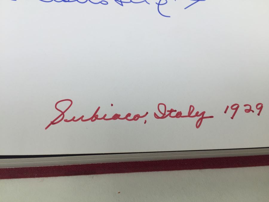 Italia Mia Italian Photographs Book Signed Copy By Gina Lollobrigida [Photo 14]