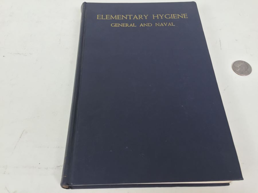 Elementary Hygiene General And Naval U.S. Naval Academy 1939 [Photo 4]
