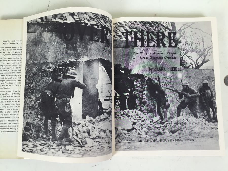 Over There Book By Frank Freidel 1964 [Photo 2]
