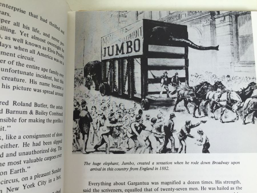 Gargantua Circus Star Of The Century Book By Gene Plowden 1972 [Photo 7]