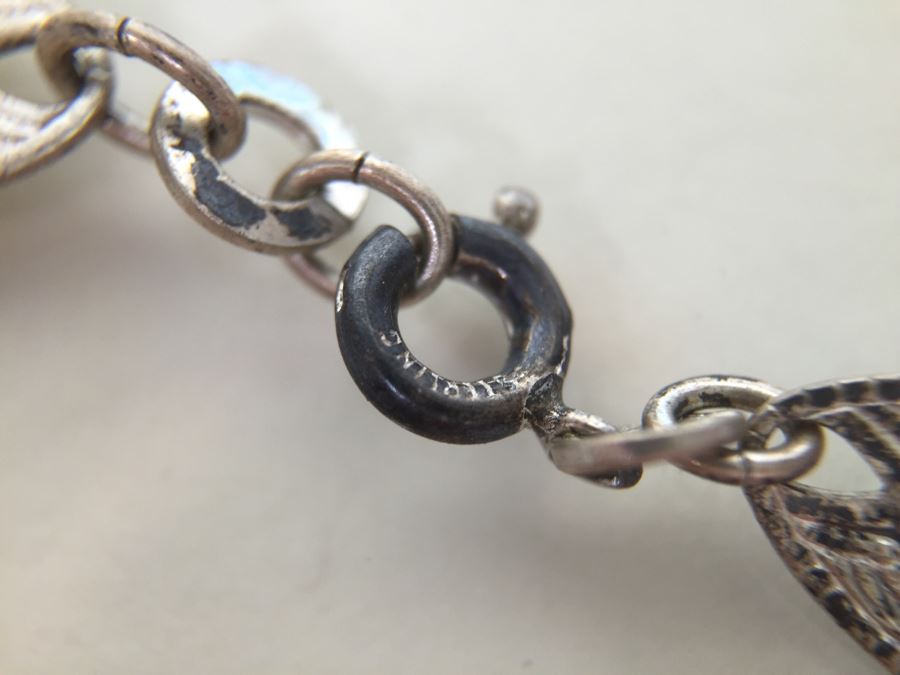 Various Sterling Silver Earrings Including Sauteur Renoir Modernist Earrings And Sterling Bracelet 35.6g [Photo 7]