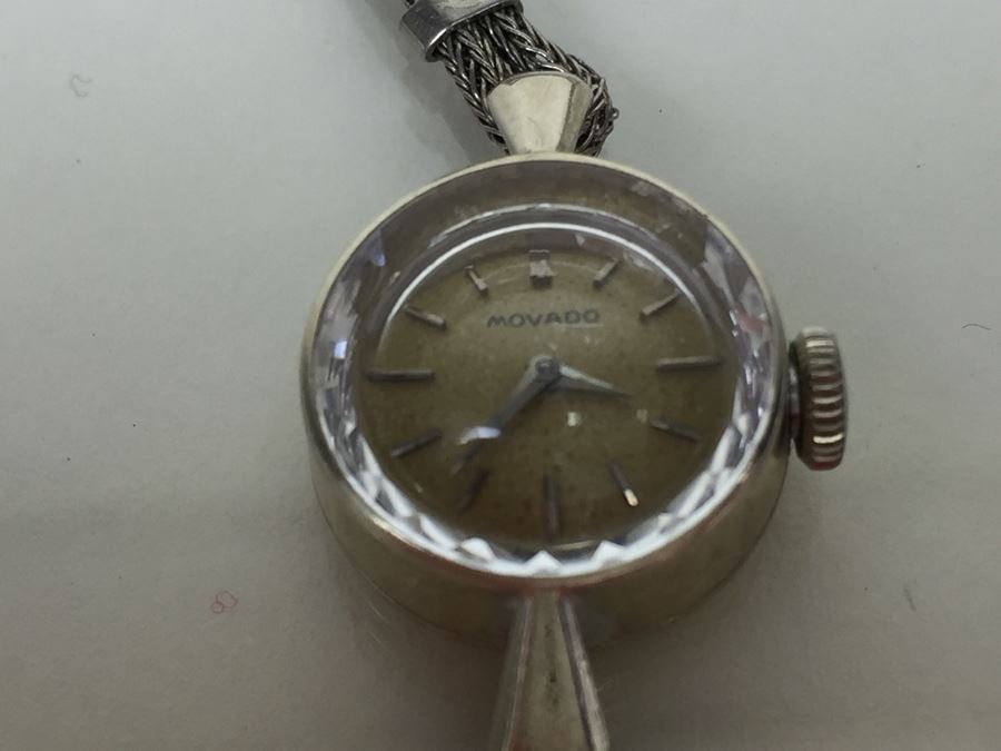 14K Gold MOVADO Women's Watch With Gold Filled Watch Band 9.9g [Photo 7]