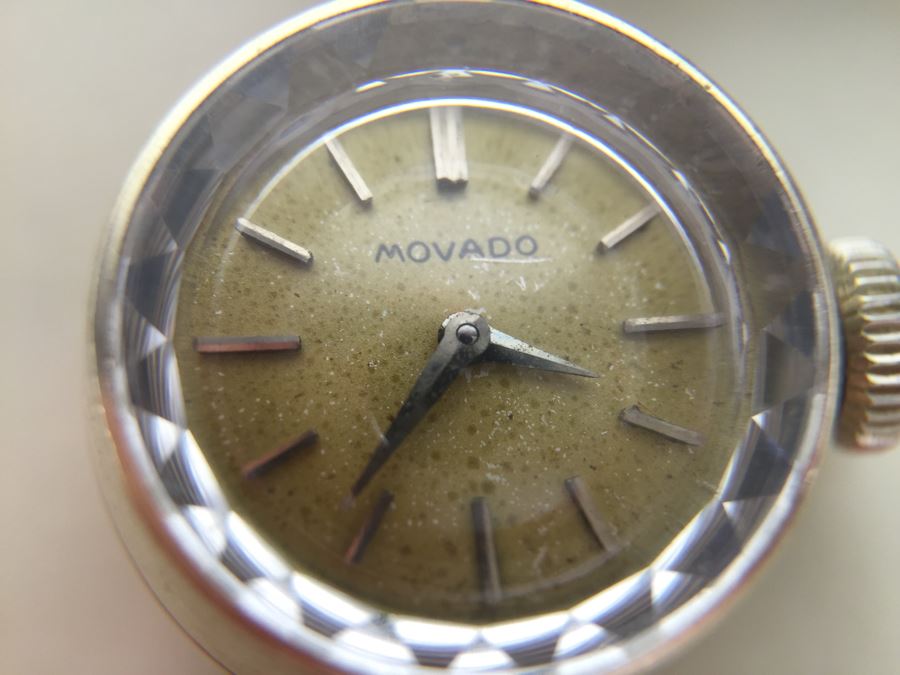 14K Gold MOVADO Women's Watch With Gold Filled Watch Band 9.9g [Photo 12]
