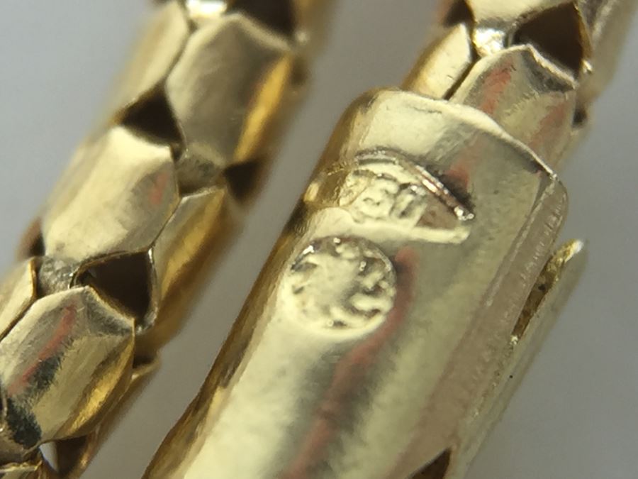 18K Gold Bracelet 2.2g [Photo 9]