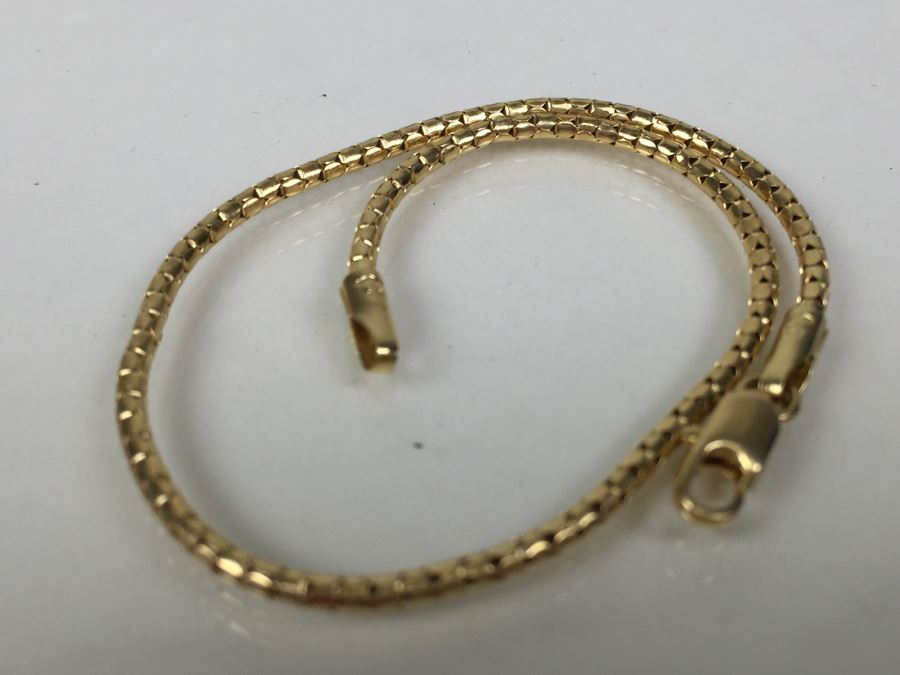 18K Gold Bracelet 2.2g [Photo 10]