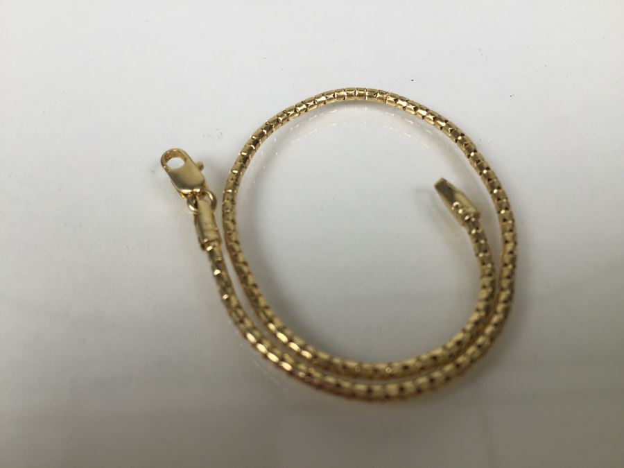 18K Gold Bracelet 2.2g [Photo 6]