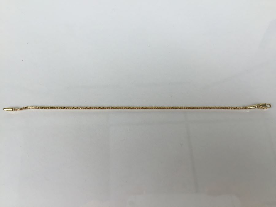 18K Gold Bracelet 2.2g [Photo 11]