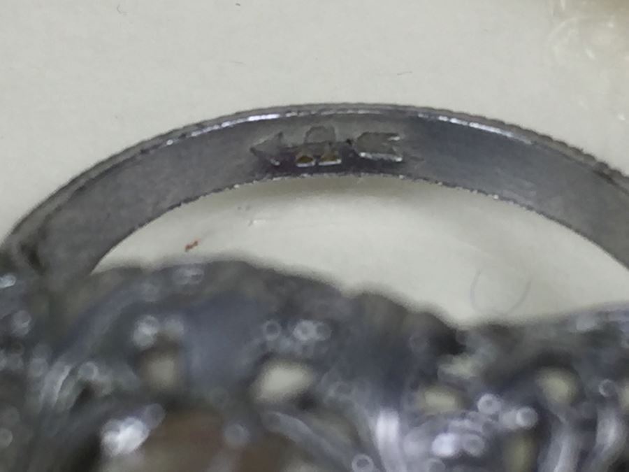 Jewelry Lot With Old Turquoise Ring (Mostly Costume Rings) [Photo 7]