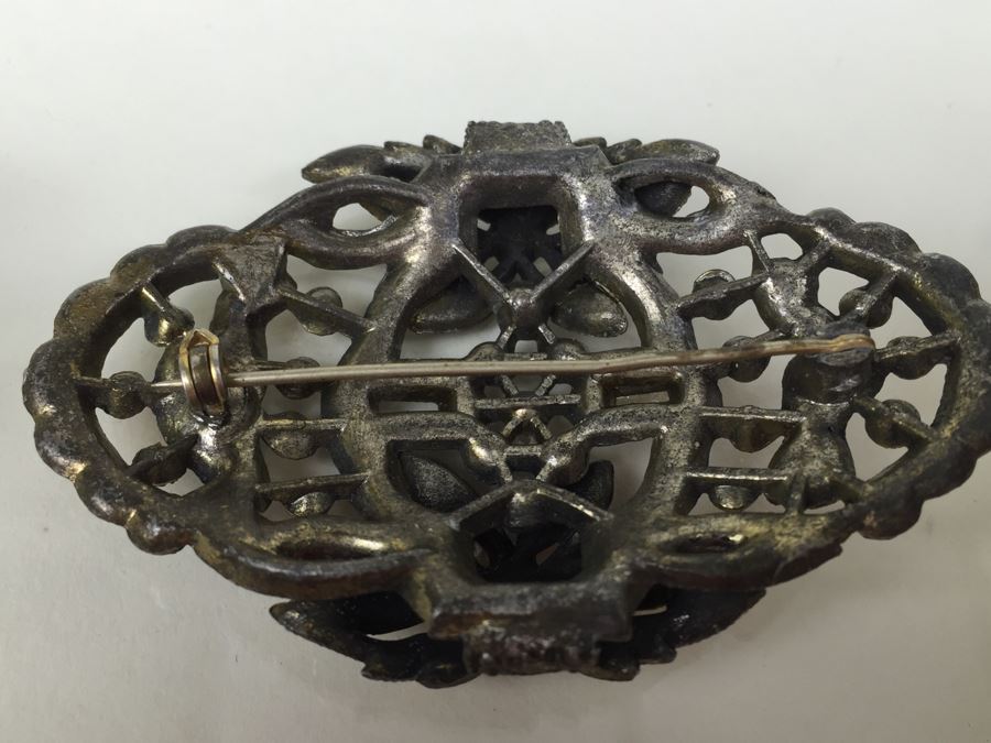 Jewelry Lot With Old Turquoise Ring (Mostly Costume Rings) [Photo 20]