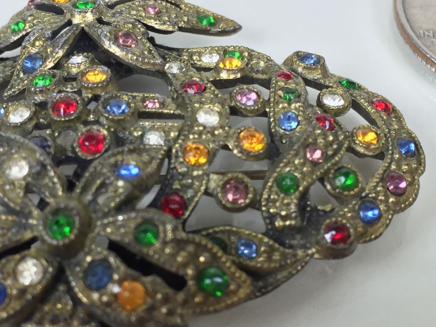 Jewelry Lot With Old Turquoise Ring (Mostly Costume Rings) [Photo 19]