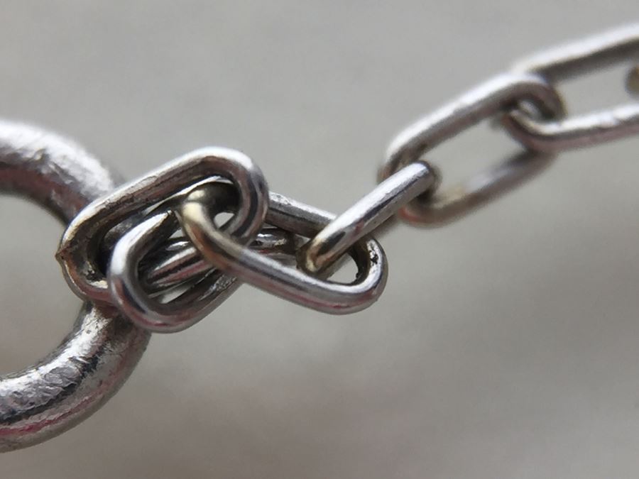 Stunning 18K Necklace With Diamonds And Pearls 8g [Photo 17]