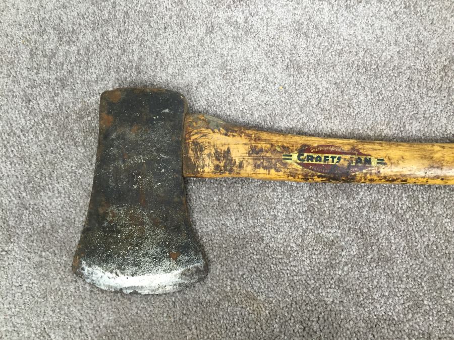 JUST ADDED - Vintage Craftsman Axe Hatchet [Photo 4]