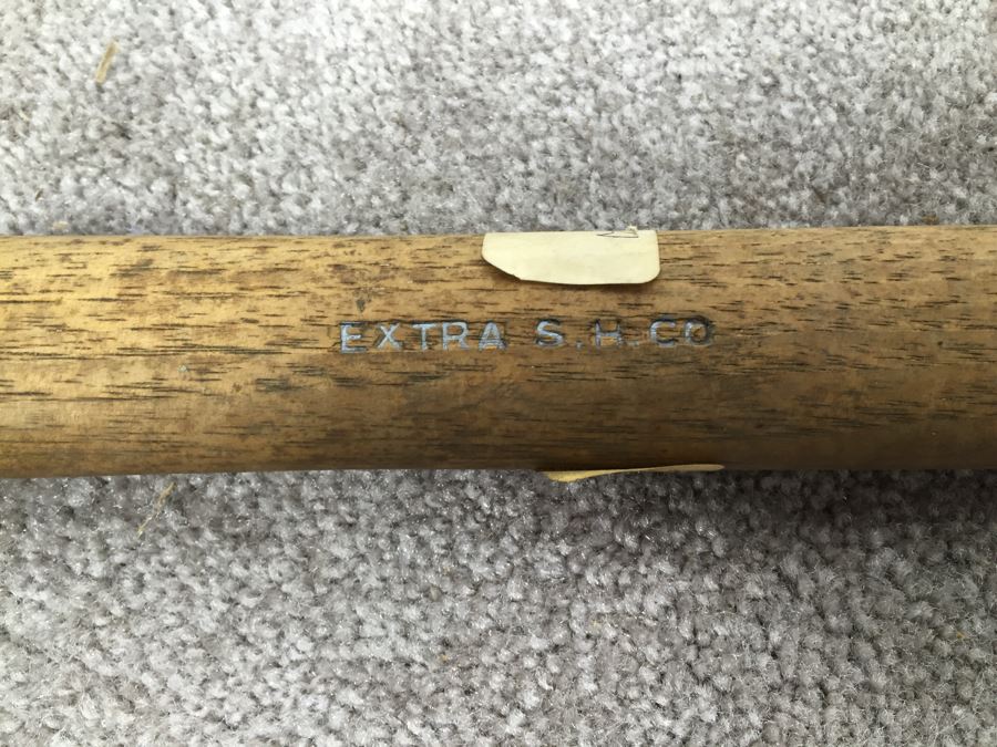 JUST ADDED - Vintage L. & I. J. White Co Axe Buffalo, NY With Protective Leather Blade Cover [Photo 7]