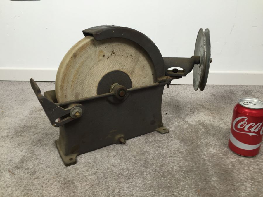 JUST ADDED - Wards Powr-Kraft Belt Driving Grinding Wheel [Photo 6]