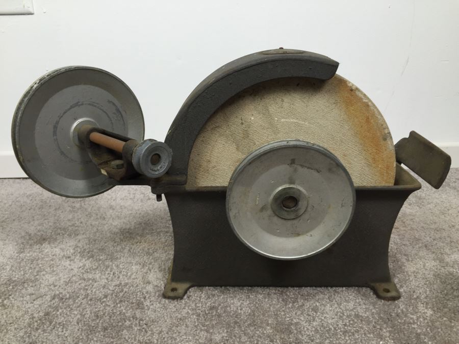 JUST ADDED - Wards Powr-Kraft Belt Driving Grinding Wheel [Photo 4]